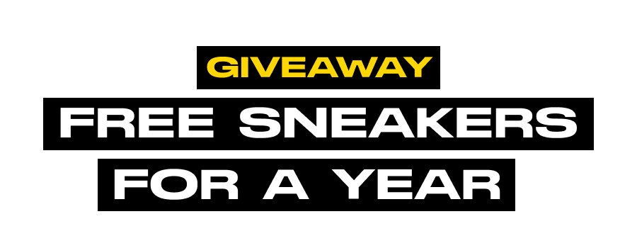 FREE SNEAKERS FOR A YEAR Sneaker10